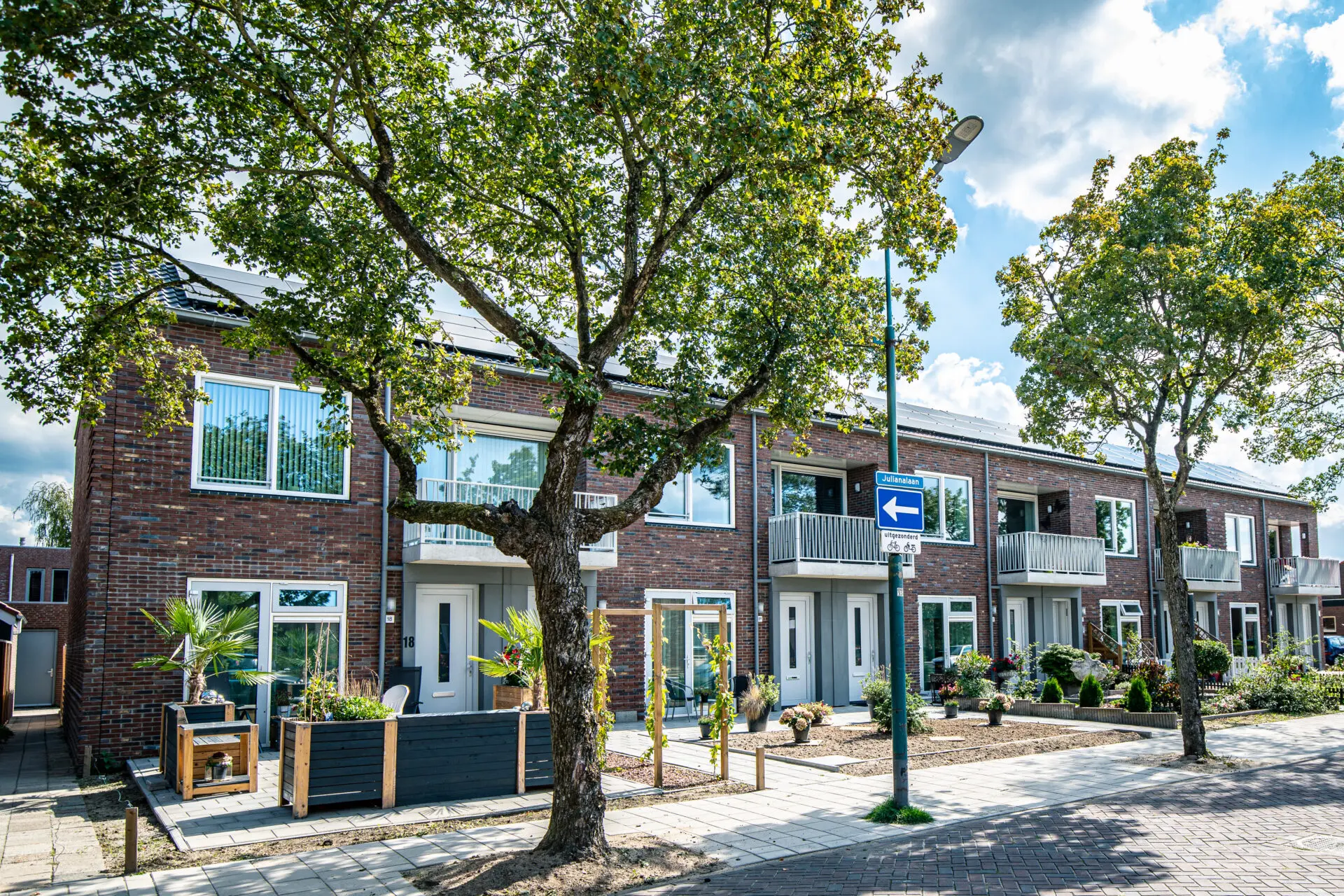 Vleuten, 14 all-electric woningen Wijk achter ’t Spoor