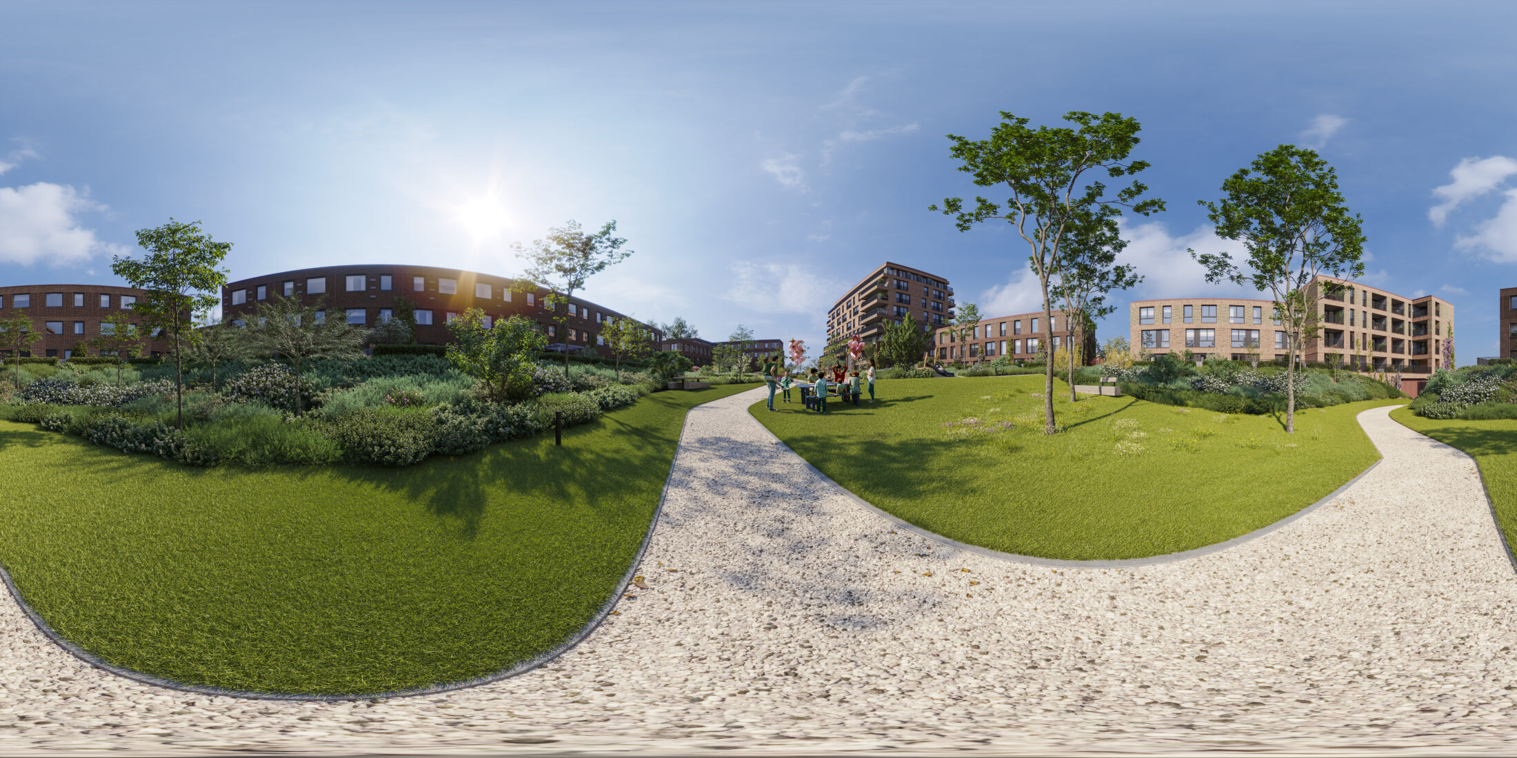 Nijmegen, Spiegelhof 35 woningen en 50 appartementen