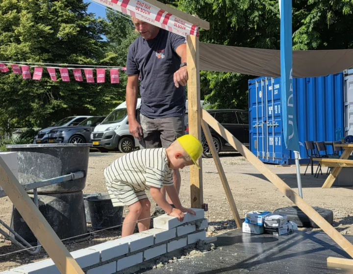 Geslaagde Dag van de Bouw bij project Noorderheem