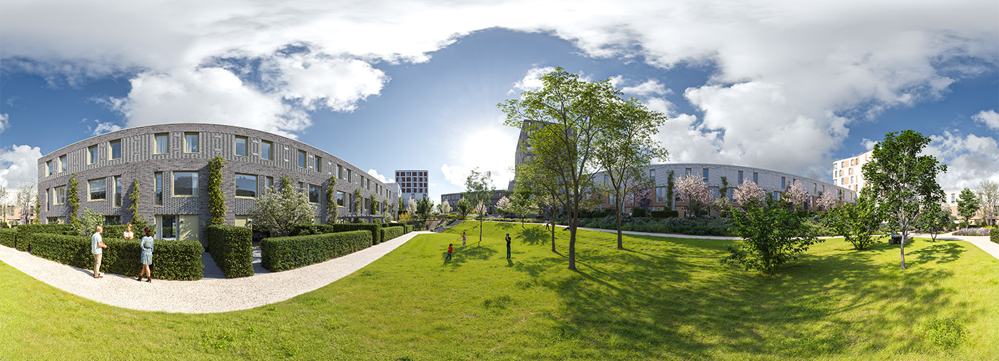 Nijmegen Zuidhof, 38 woningen, 114 appartementen en commerciële ruimte